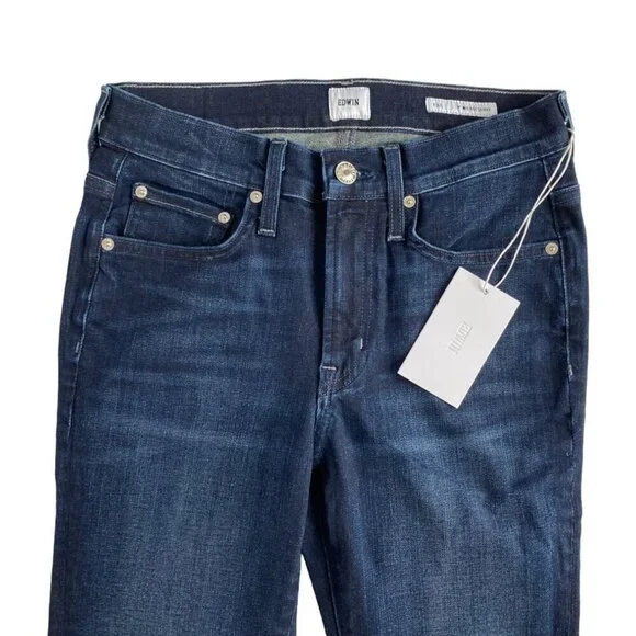 Edwin Pixie Jeans 9" Mid Rise Skinny - Picture 3 of 15